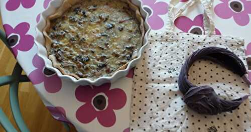 Quiche champignons-lardons