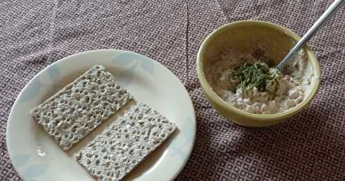 "Rillettes" de thon au yaourt