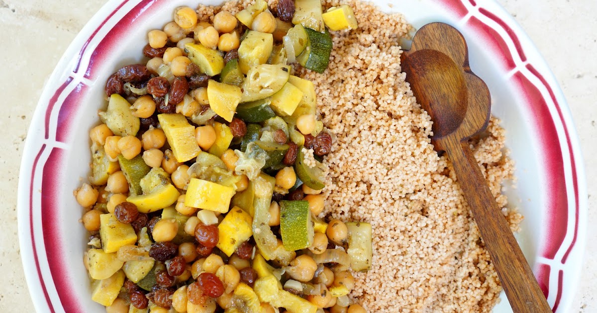 Couscous aux courgettes (amap, vegan, été)