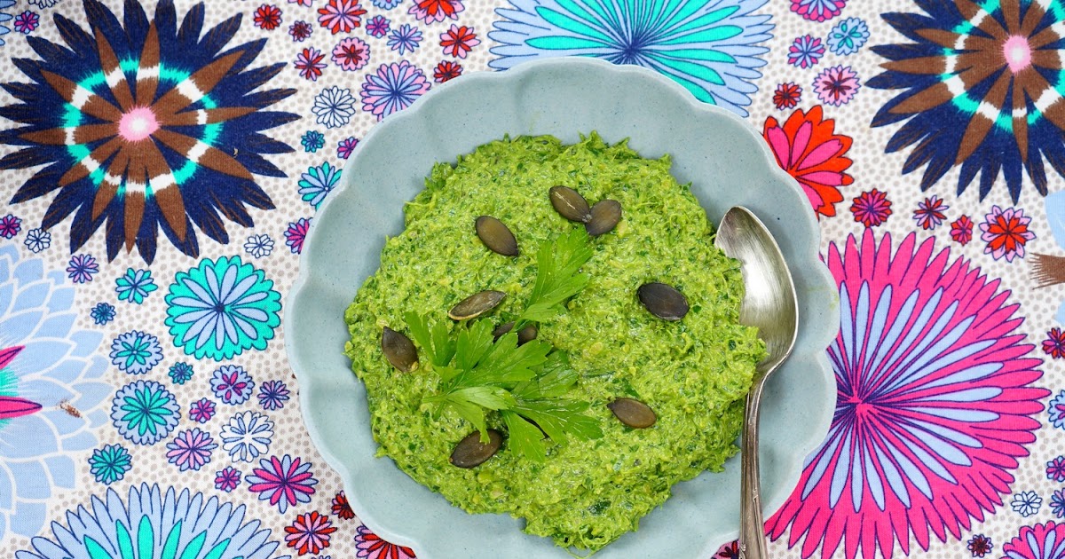 Pesto de persil et graines de courge (amap, vegan, sans gluten, pesto)