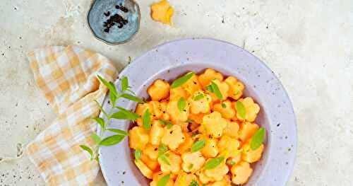 Salade melon, verveine, poivre de Timut (dessert, fruits, vegan)