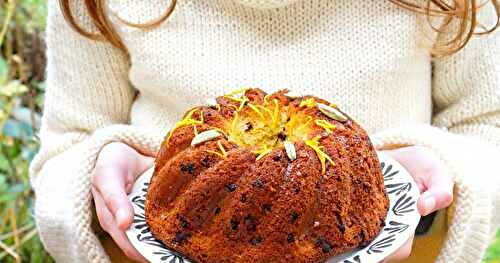 Bundt cake orange, cardamome (dessert, gâteau, goûter)