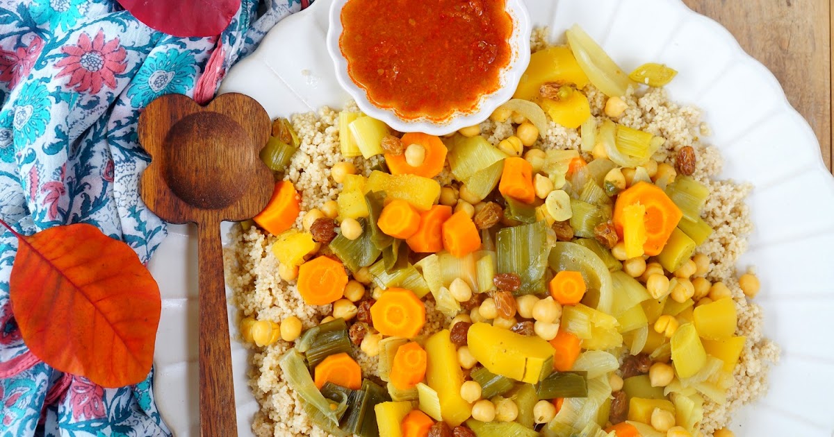 Couscous aux légumes d'automne (vegan, amap)