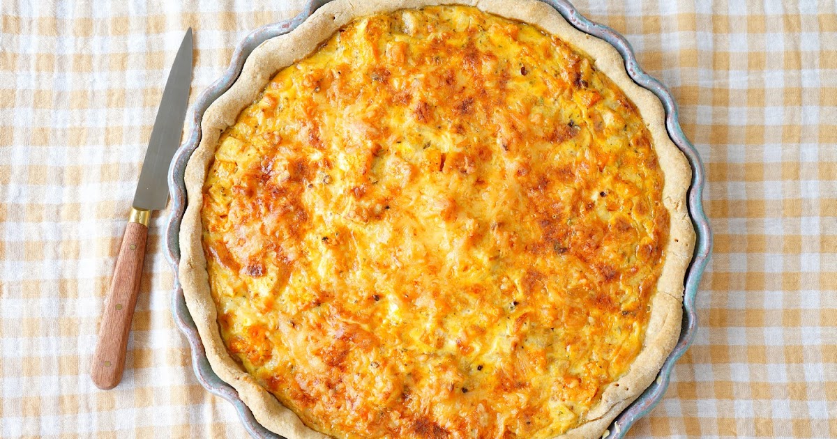 Quiche butternut et panais (amap, veggie, quiche)