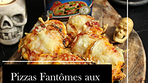 Pizzas Fantômes aux 3 Fromages : La Recette Parfaite pour un Halloween Gourmand 👻