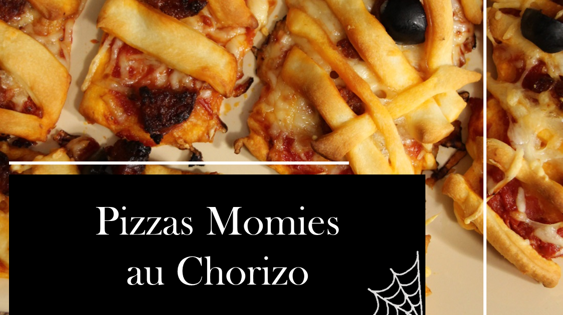 Pizzas Momies au Chorizo : Une Recette Terrifiante pour Halloween 🎃🍕