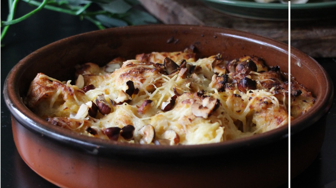 Gratin de courge spaghetti à la dinde et aux noisettes : une recette réconfortante pour l'automne