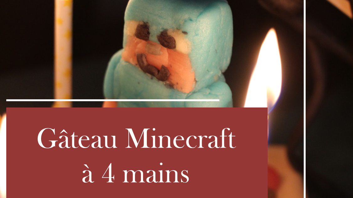 Les 10 Ans d’un Petit Bonhomme : Brownie à la noisette et décor Minecraft ! 🎉