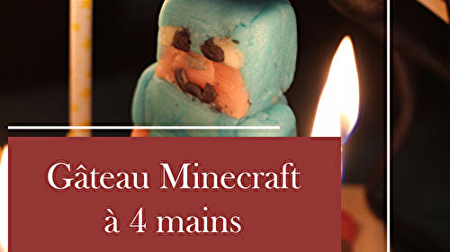 Les 10 Ans d’un Petit Bonhomme : Brownie à la noisette et décor Minecraft ! 🎉