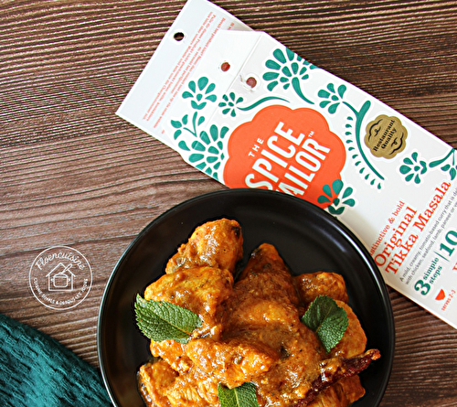 J’ai testé le kit Original Tikka Masala de The Spice Tailor avec la Degusta Box de juin !
