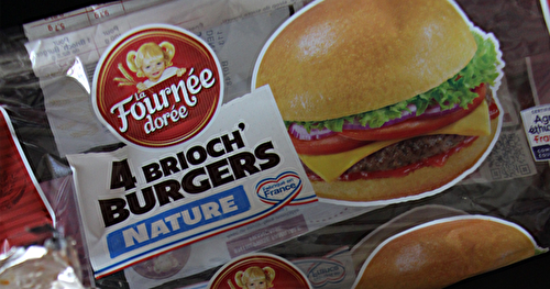 Burger de pané de poulet avec Brioch’Burgers