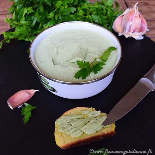 "Beurre d'escargot" à tartiner (végétalien, vegan) ?