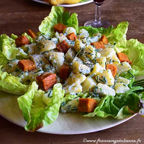 Salade cauchoise (végétalien, vegan) ?