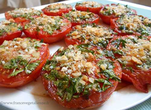 Tomates à la provençale (végétalien, vegan) ?