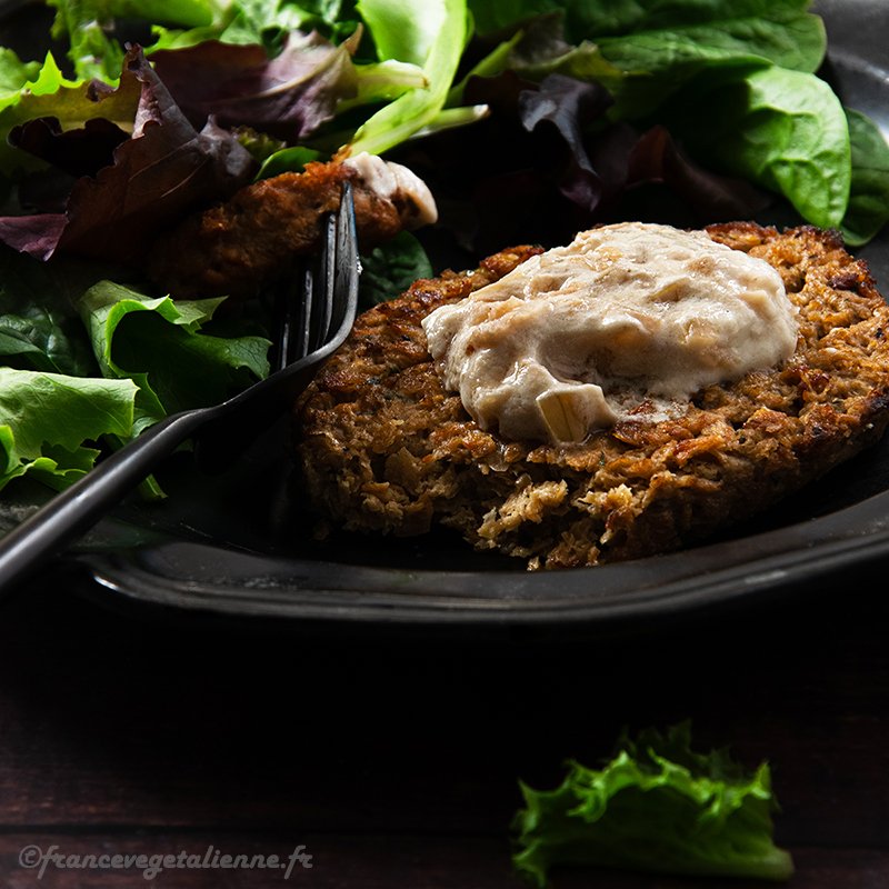 "Beurre" d'échalote (végétalien, vegan)