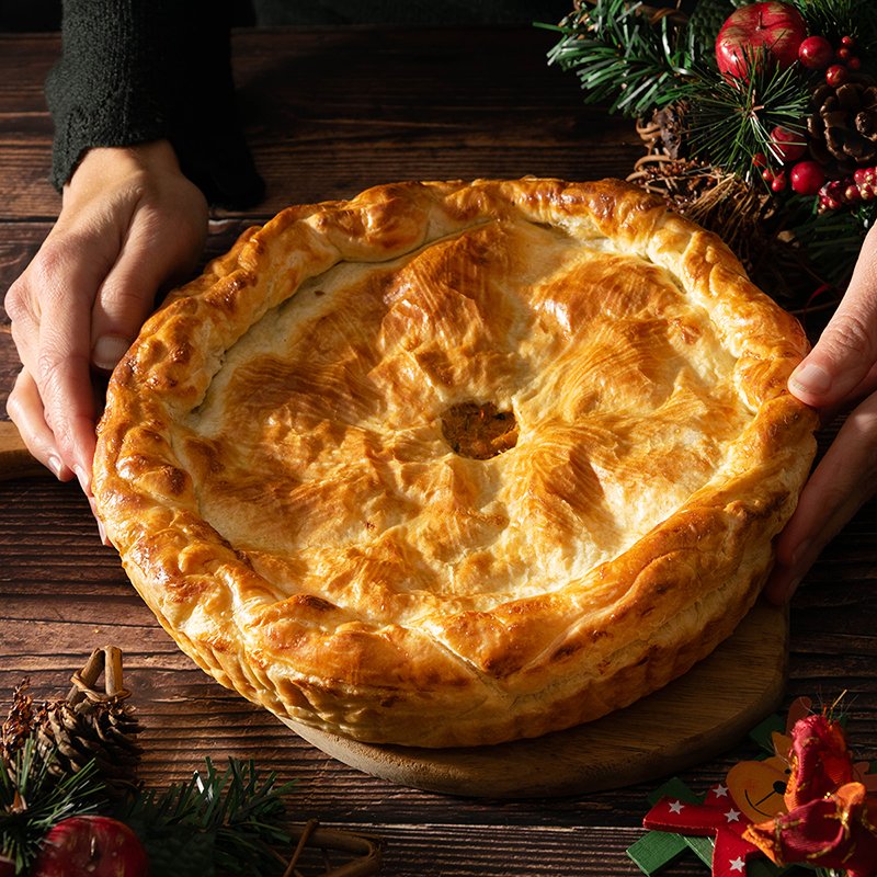 Tourte morvandelle (végétarien, vegan)