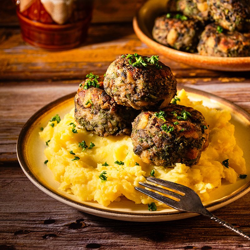 Boulettes aux herbes (végétarien, vegan)