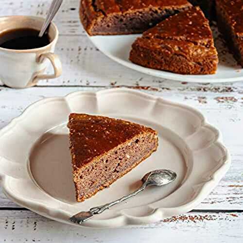 Gâteau à la farine de châtaigne (végétalien, vegan, sans gluten)