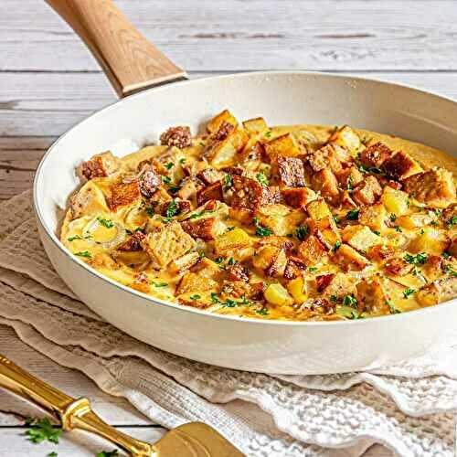 Omelette brayaude (végétalien, vegan)