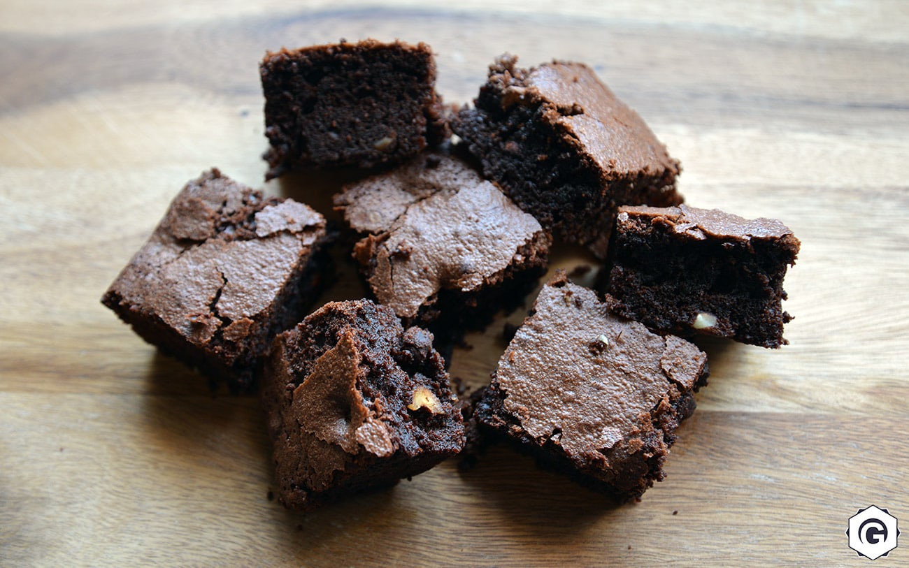 Brownie au chocolat et aux noisettes