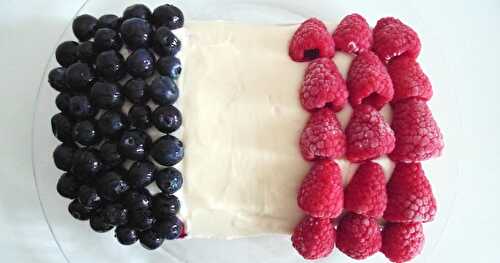 Gâteau tricolore