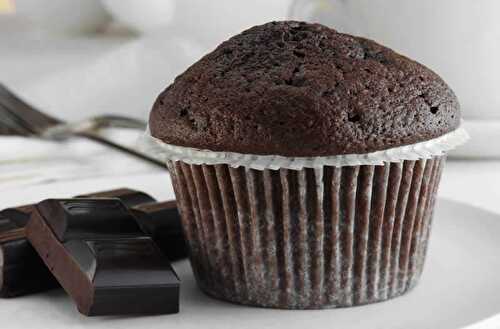 Muffin moelleux chocolat - un délicieux fondant au chocolat