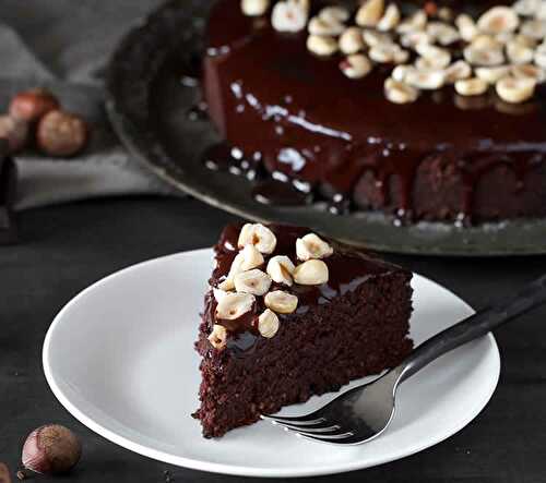 Recette gâteau au chocolat et noisettes - un dessert au chocolat.