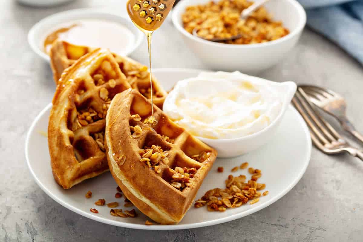 Gaufres de petit-déjeuner : la saveur matinale !