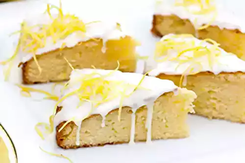 Cake Moelleux au Citron avec Glaçage