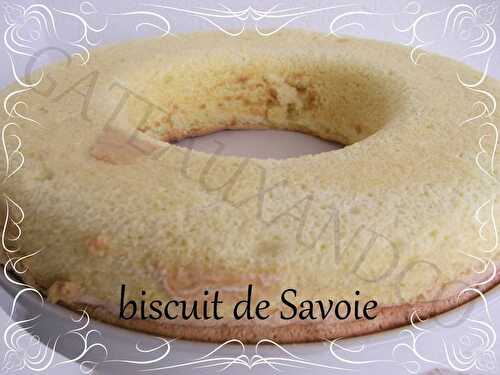Biscuit de Savoie au citron