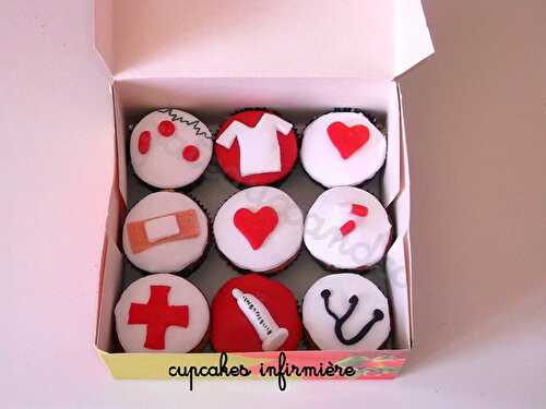 Cupcakes infirmière