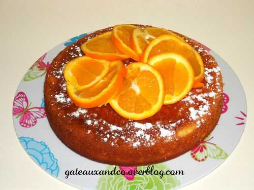 Gâteau moelleux à l'orange