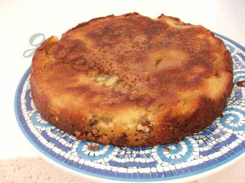 Gâteau pécan/sirop d'érable