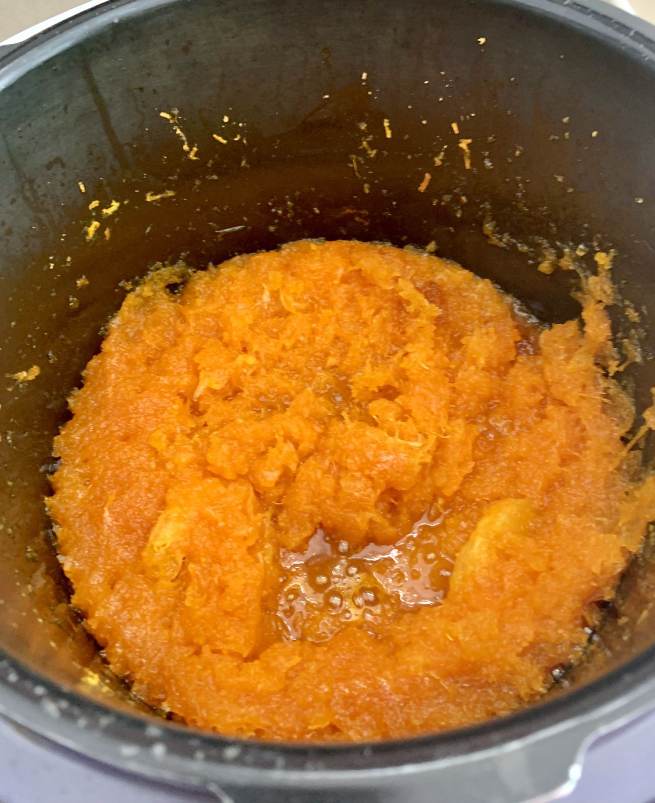 Confiture de carottes à l'orange (au cookeo ou pas)