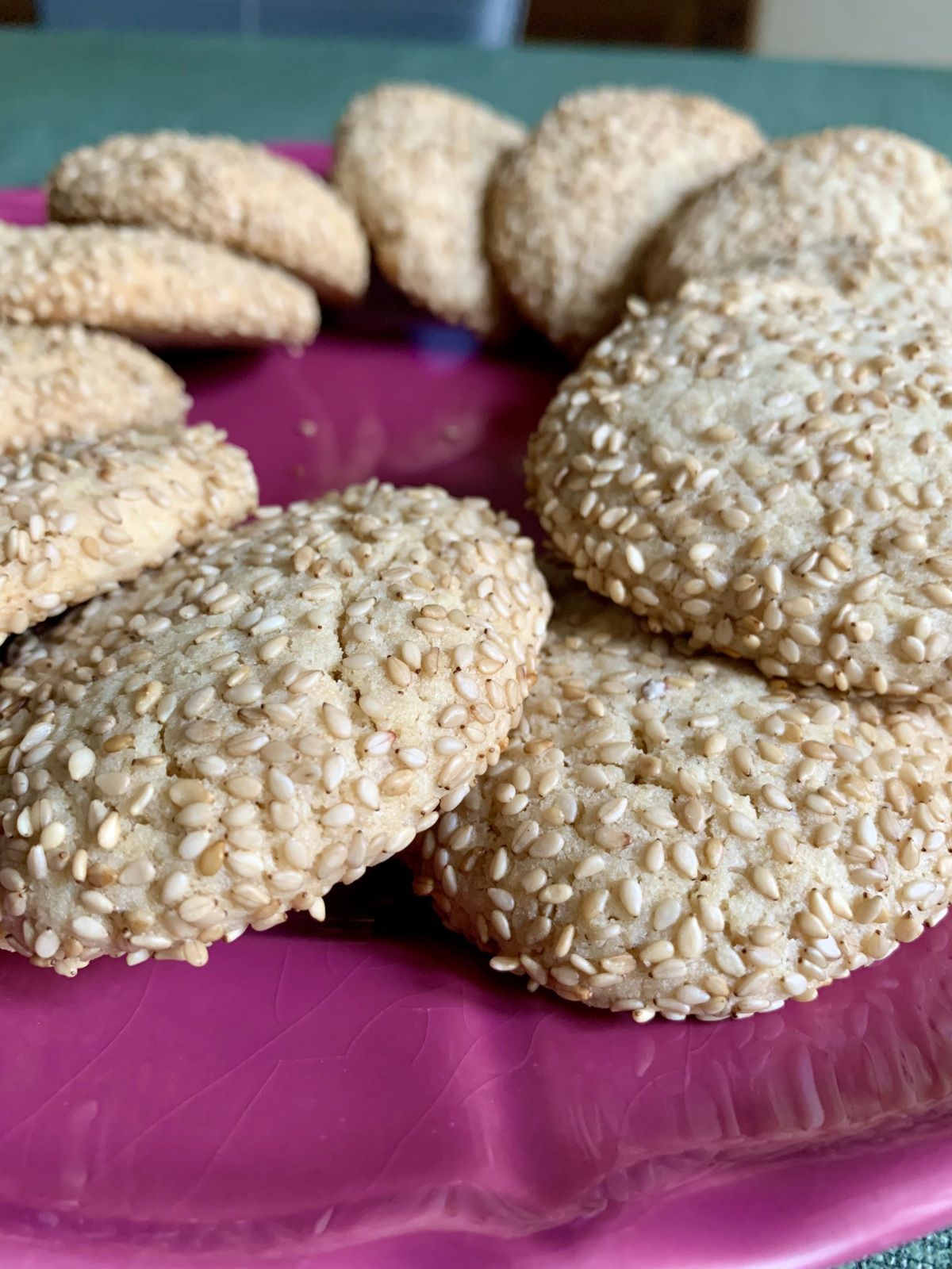 Biscuits au sésame (sans gluten)