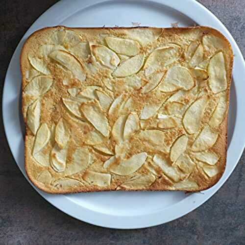 GATEAU invisible aux pommes 