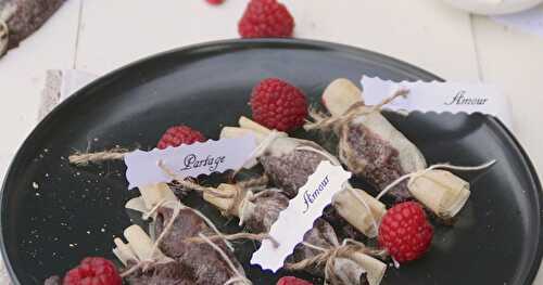 Bonbons croustillants au chocolat pour la Saint Valentin  💝