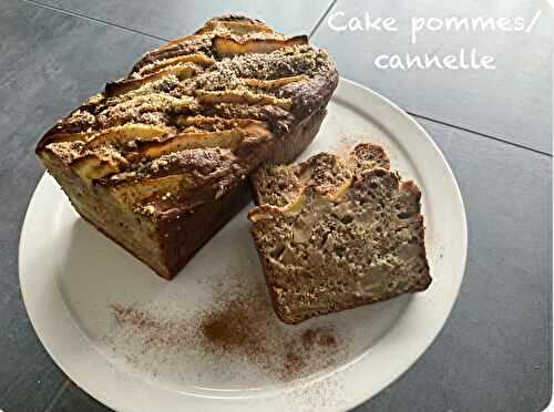 Cake pommes / cannelle