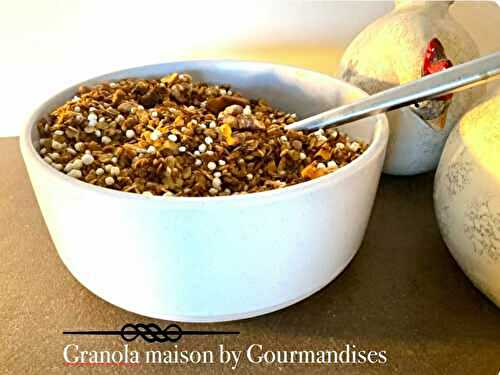 Granola Avoine, quinoa, noix de coco & noisettes