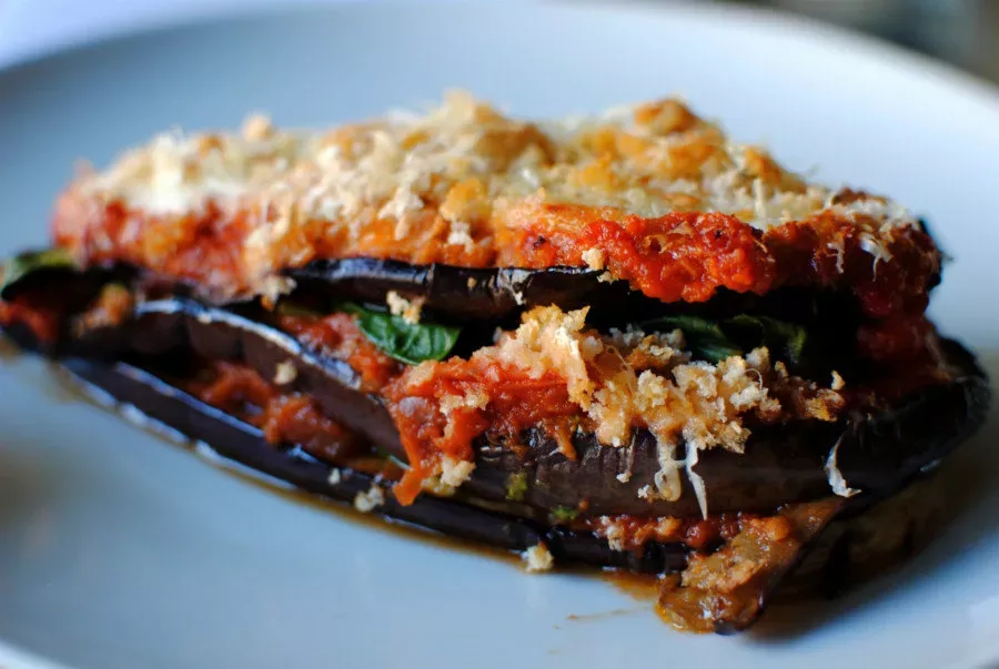 Aubergines Parmigiana