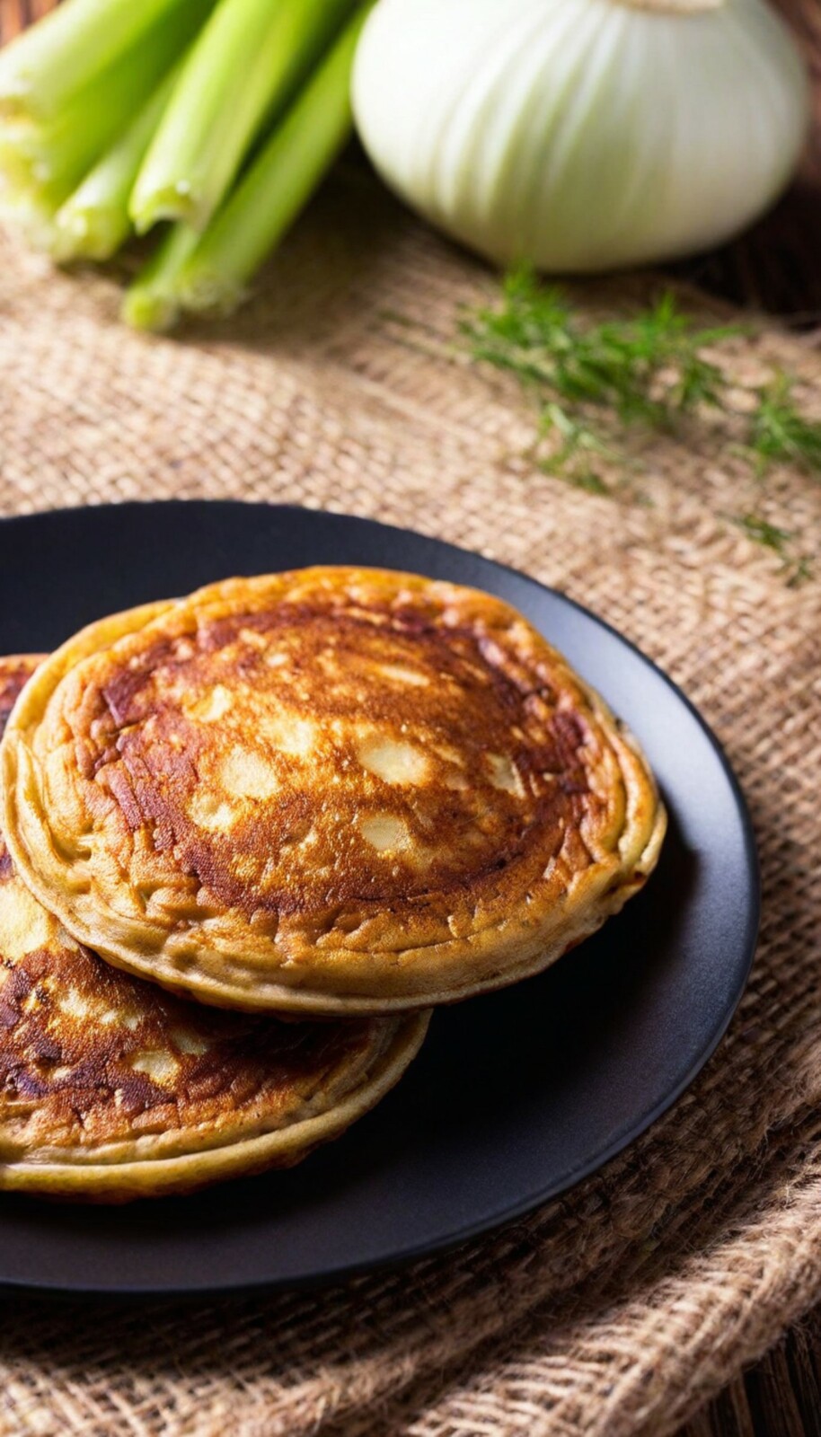 Galettes de seigle au fenouil