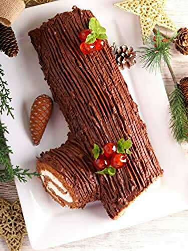 Ma Bûche de Noël traditionnelle