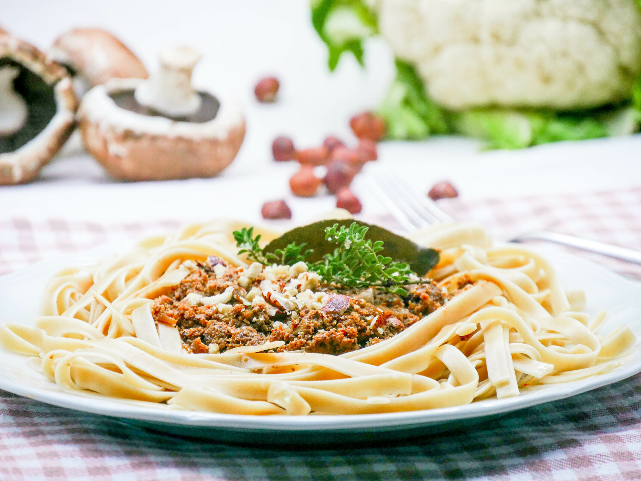 Spaghetti bolognaise (al ragù) vegan