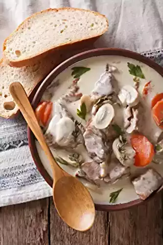 Blanquette de veau « minute »