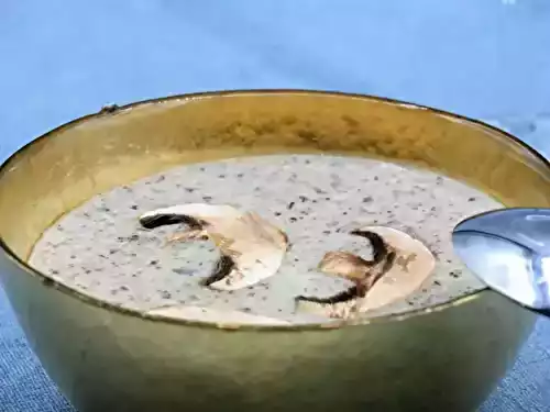 Crème de champignons