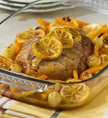 Epaule de veau au citron