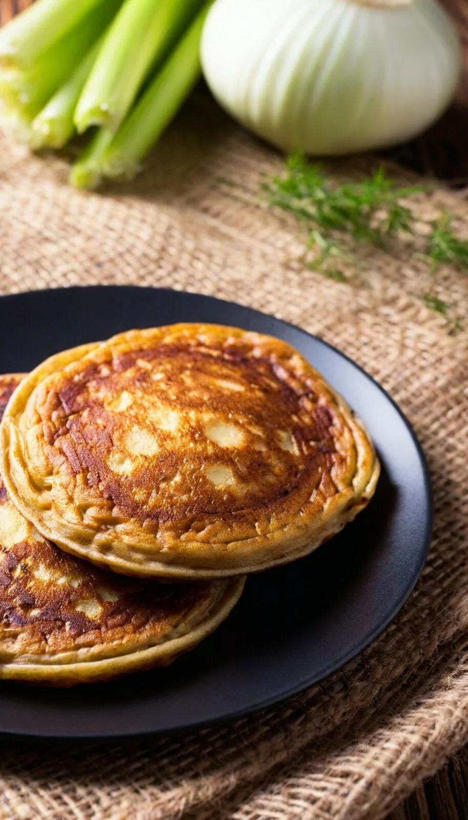 Galettes de seigle au fenouil