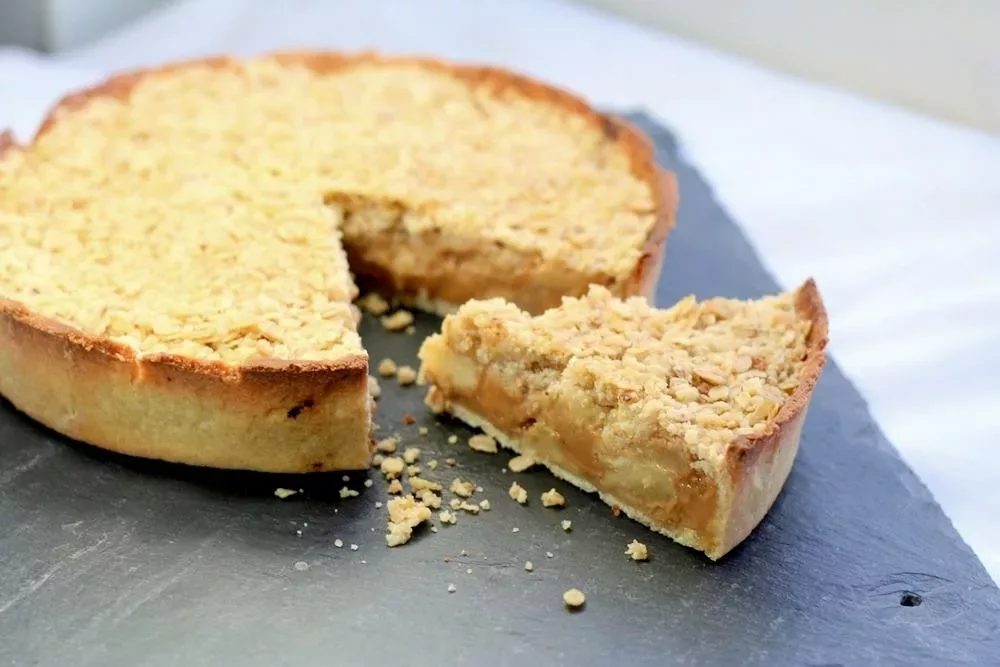 Gâteau aux pommes façon Crumble