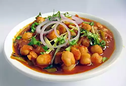 Kabuli chana, ou pois chiches à l\’indienne