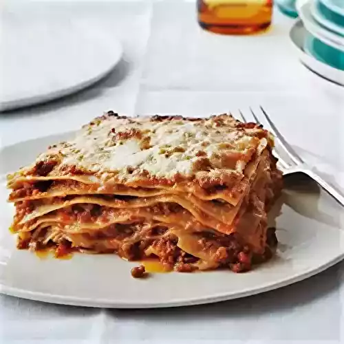 Lasagnes à la bolognaise